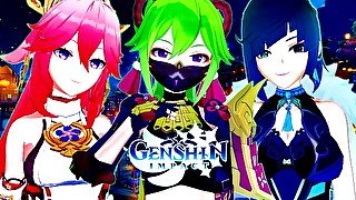 GENSHIN IMPACT ANIME HENTAI 3D COMPILATION