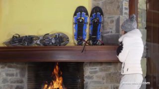 Clea gaultier and her bf fuck to get warm after riding a snowmobile