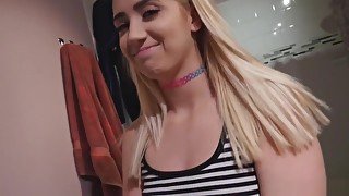 Dirty Little Stepsister Sierra Nicole Gets Slammed