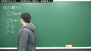 #上課 #黑人 #大學 #無碼｜張旭微積分2020版(上)｜積分後篇｜重點三：特殊積分形式之其二：含無窮的積分（瑕積分）｜精選範例 3-2｜數學老師張旭