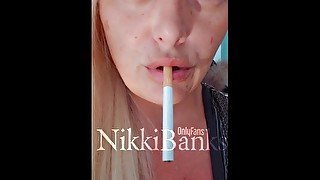 Smoking Fetish with NikkiBanks