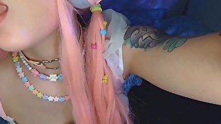 ASMR FANTASY GIRL MOANING LICKING LOLLIPOP