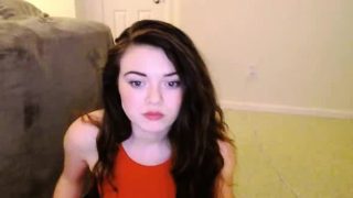 Cute Teen Gets Naked And Masturbates