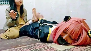 Anya Cosplay Bondage