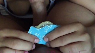 FIRST TIME MAGPAPATIRA NG MAY CONDOM - Apat Na Beses Nilabasan Ang Batang Asawa