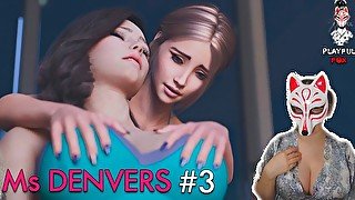 Ms Denvers - ep. 3  Hot Massage with Nipplay