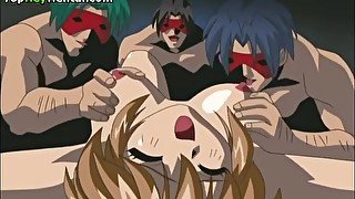 Hardcore Gangbang In Hentai Hot Teen Having