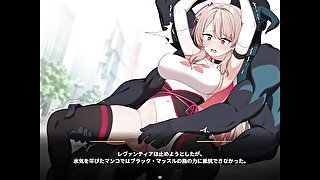 【エロゲー実況(体験版)】サブ救って!マジカルレヴァンティアチャンネル!～リスナー数で強くなる魔法〇女～ 金髪爆乳JDが手マンされたりオナニーしたり・・(同人エロゲー hentai game）