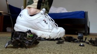 Toycarcrush with Fila Disruptor