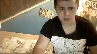 Belgium Cute Boy With Very Big Ass Cums On Cam