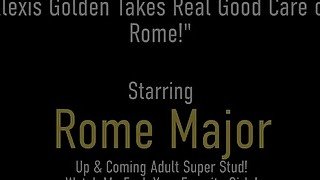 Curvy Cougar Alexis Golden Gets Her Plump Pussy Pounded By Rome Major!