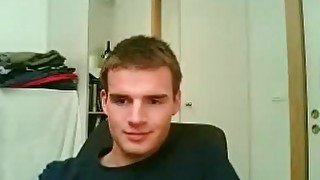 Cute guy in amateur webcam show