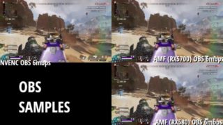 AMF & VCE on NAVI: Quality Analysis vs NVENC, X264 & RX 580! RX 5700XT