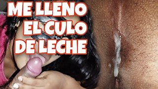 LE CHUPE LA PINGA Y ME LLENO EL CULO DE LECHE