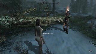 Perils of escaped Skyrim slavegirl 13