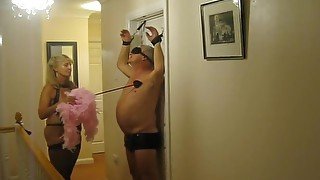 English rose whips and is whipped before fucked