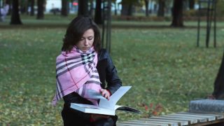 Having just met in a park these two eager college students