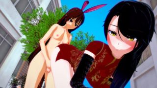 RWBY: FUTA VELVET FUCKS CINDER (3D Hentai)