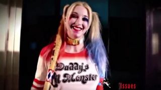 Attractive Harley Quinn is blowing my cock