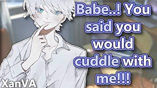 Subby Boyfriend is DESPERATE for Cuddles🥺(ASMR M4F)(Needy)(Fluff)(L-Bombs)(Kissing)(Whining)(Spicy)