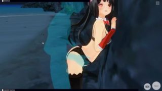 [CM3D2] - Date A Live Hentai, Kurumi Tokisaki Dominated In All Her Holes