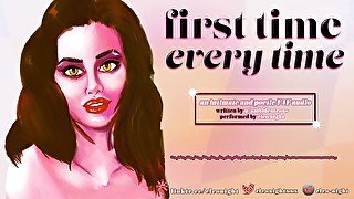 "first time every time" - an erotic prose reading [AUDIO ONLY][NSFW ASMR][script fill][poetry]