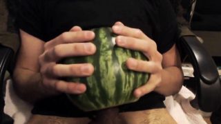 Fucking a Watermelon