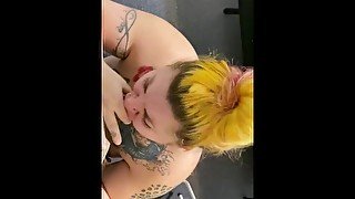 Yellow hair BJ