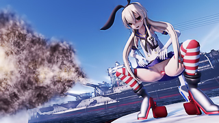 Kantai Collection - Shimakaze Live Fire Dildo