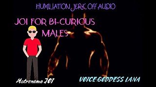 AUDIO ONLY - JOI for bi-curious males