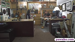 Seductive customers wife banged by pawn man at the pawnshop