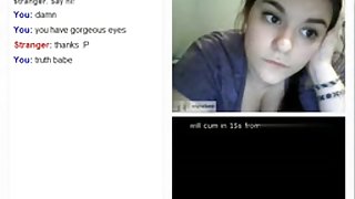 omegle pleasure with curvy babe