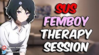 [ASMR] Femboy Therapist Asks You Some Sus Questions