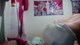 ABDL DIAPER GIRL PLAYS WITH STUFFED ANIMAL