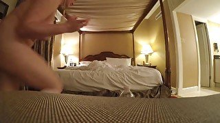 Big tit blonde fucked on vacation