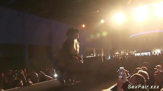 german stepmom naked on stage