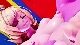 Futa Futanari Anal Gangbang Huge Cumshots 3D Hentai