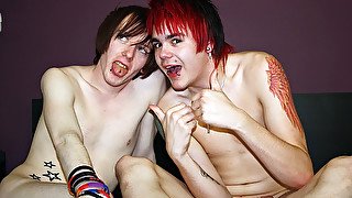 Hung Emo Drake Uses Sean As A Cock Toy - Sean Taylor & Drake Blaize