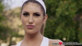 Tennis teen facial bbc