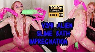 v391 Alien Slime Bath Impregnation