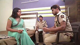 Old Indian male forces young brunette to hot copulation