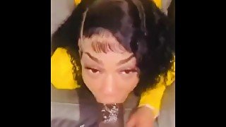 Sexy Ebony Blowjob(POV)