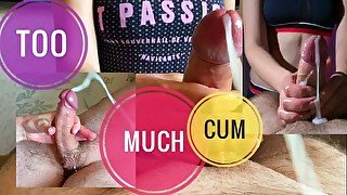 CUM WASTING. BIGGEST CUMSHOTS COLLECTION 100%