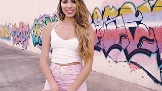 ChicasLoca - Baby Nicols Kinky Venezuelan Teen Crazy Sex With A Huge Dick Outside