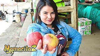 CARNEDELMERCADO - CURVY BRUNETTE XIOMARA SOTO GETS FUCKED IN HER SWEET LATINA PUSSY