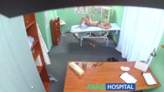 FakeHospital Doctors oral massage gives skinny blonde her first orgasm in y