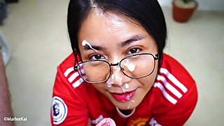 Asian Girls Facial Compilation