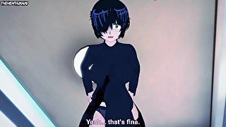 Mikoto Urabe Mysterious Girlfriend X Hentai POV Feet