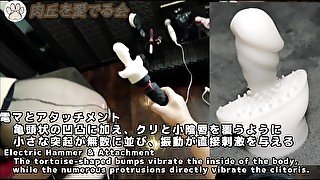 ショート動画＿水着エロポリス２＿電マ＋強化アイテムで立ちバック絶頂