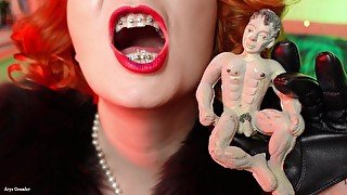 giantess vore fetish video - eating chocolateMAN